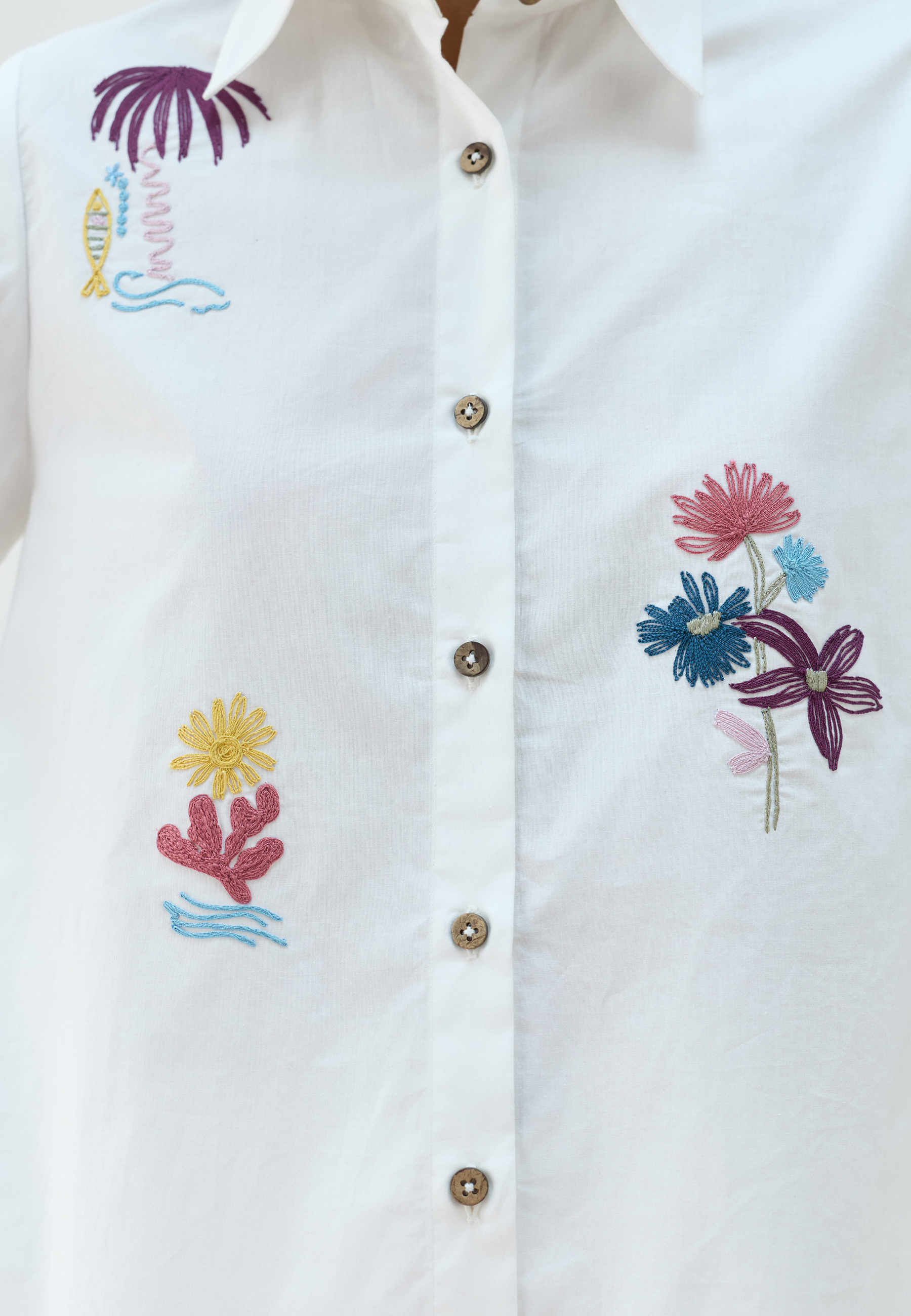 The Anchor Organic Cotton Shirt TOPS SUI