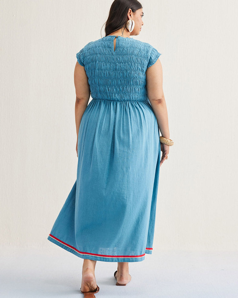 The Azure Maxi Dress DRESSES SUI