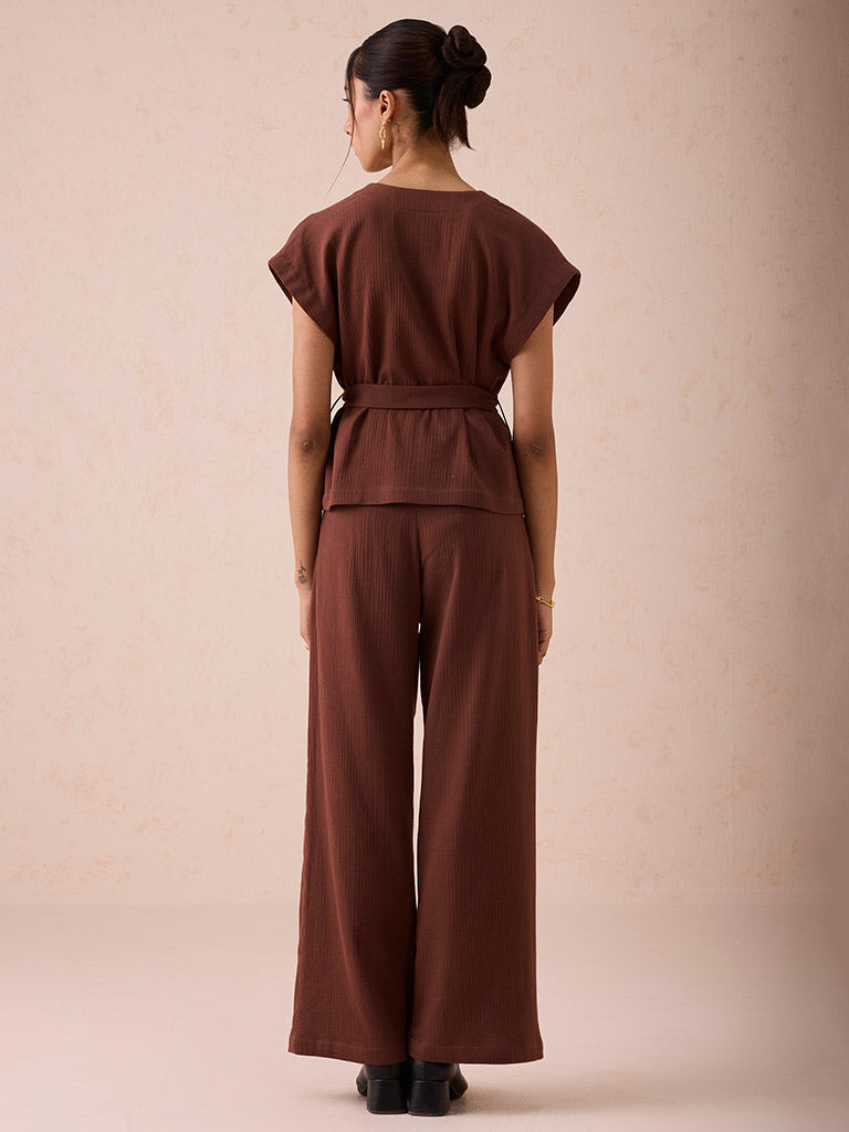 The Berry Bright Wrap Top TOPS SUI