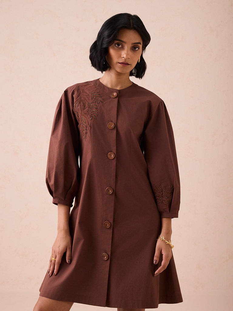 The Cocoa Short Dress DRESSES SUI