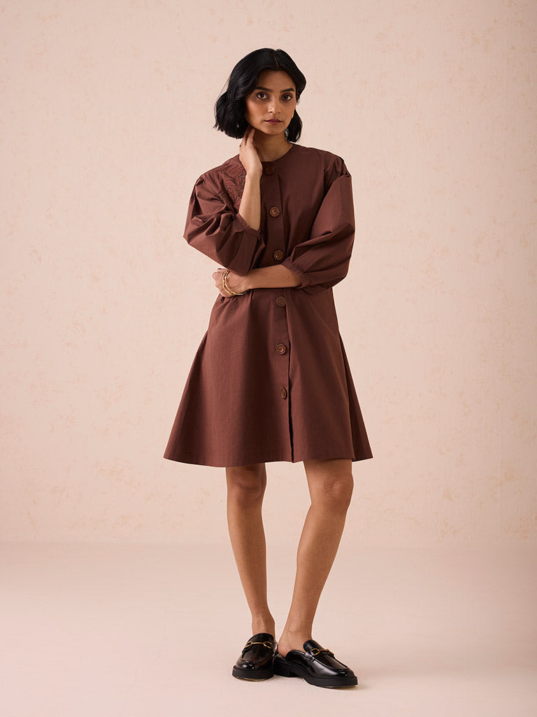 The Cocoa Short Dress DRESSES SUI