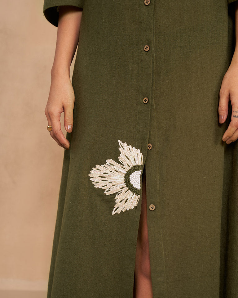 The Cosmos Shirt Dress DRESSES SUI