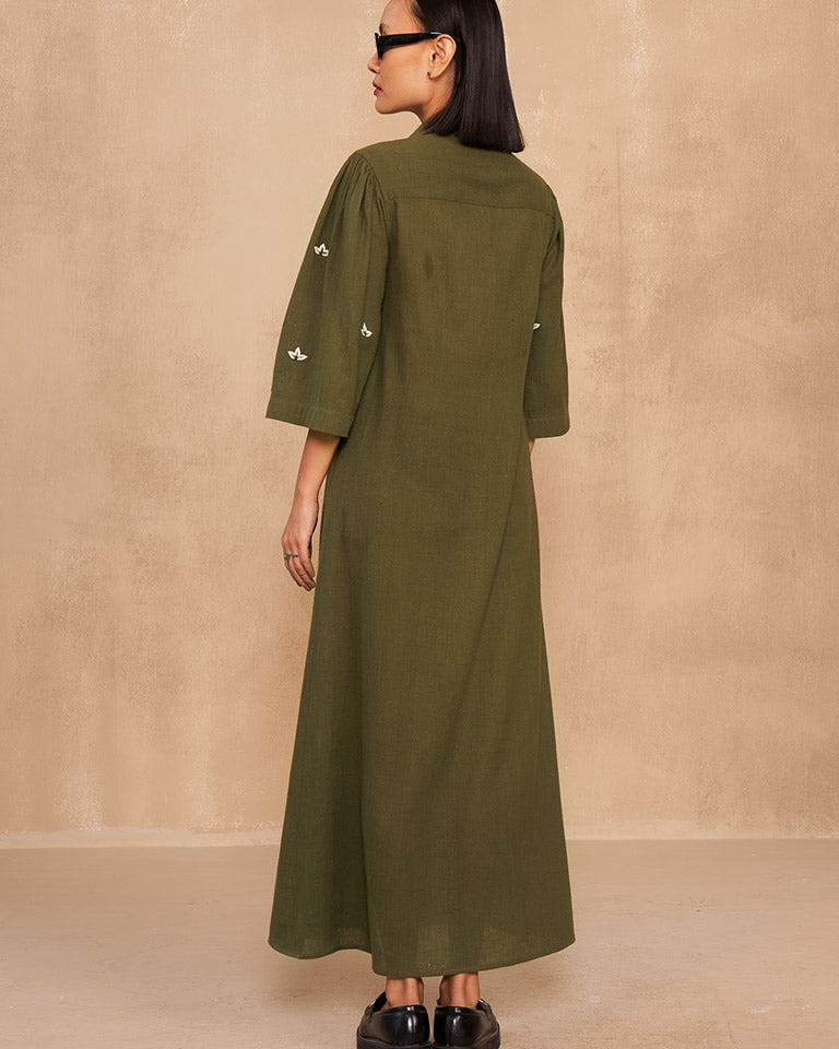 The Cosmos Shirt Dress DRESSES SUI