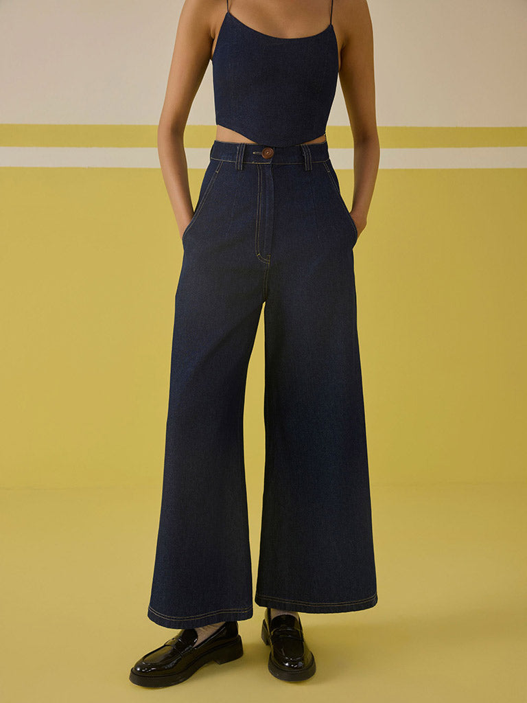 The Daisy Denim Pants BOTTOMS SUI