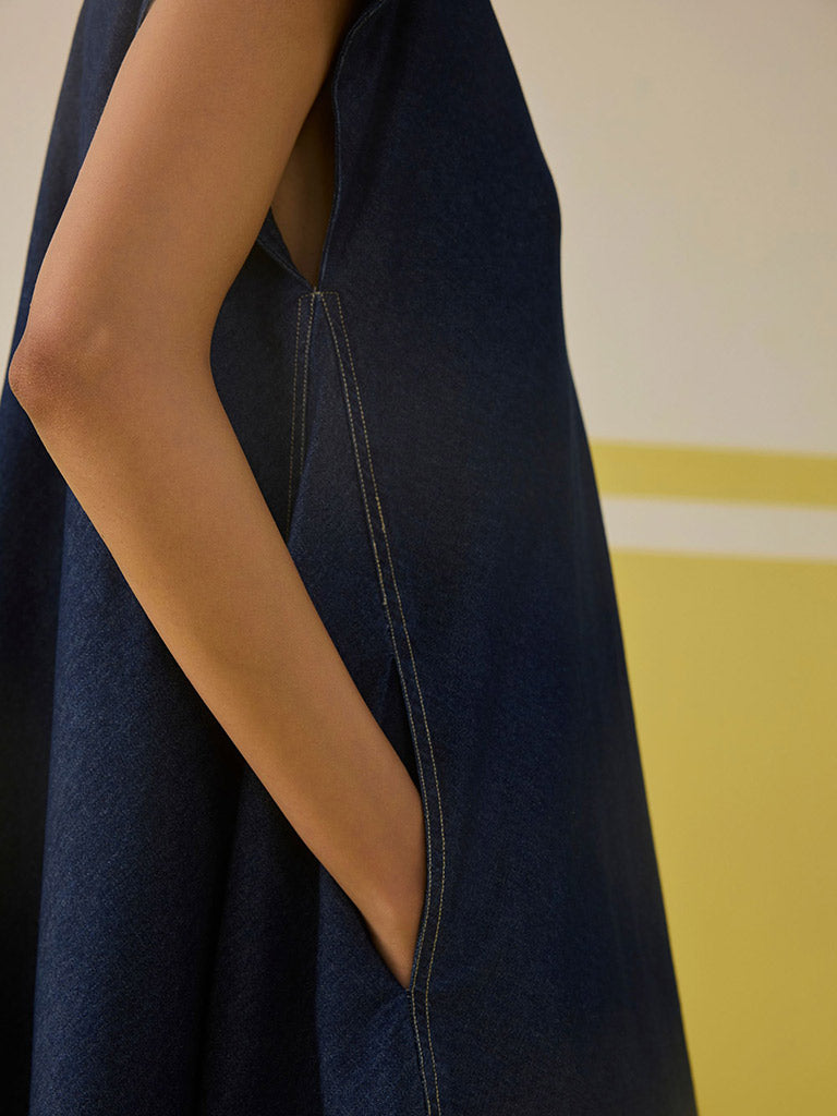 The Daisy Denim Dress DRESSES SUI