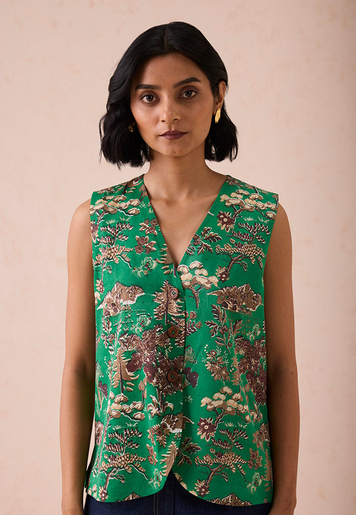 The Emerald Beginnings Waistcoat JACKETS SUI