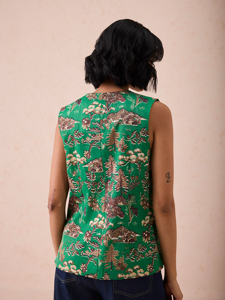The Emerald Beginnings Waistcoat JACKETS SUI