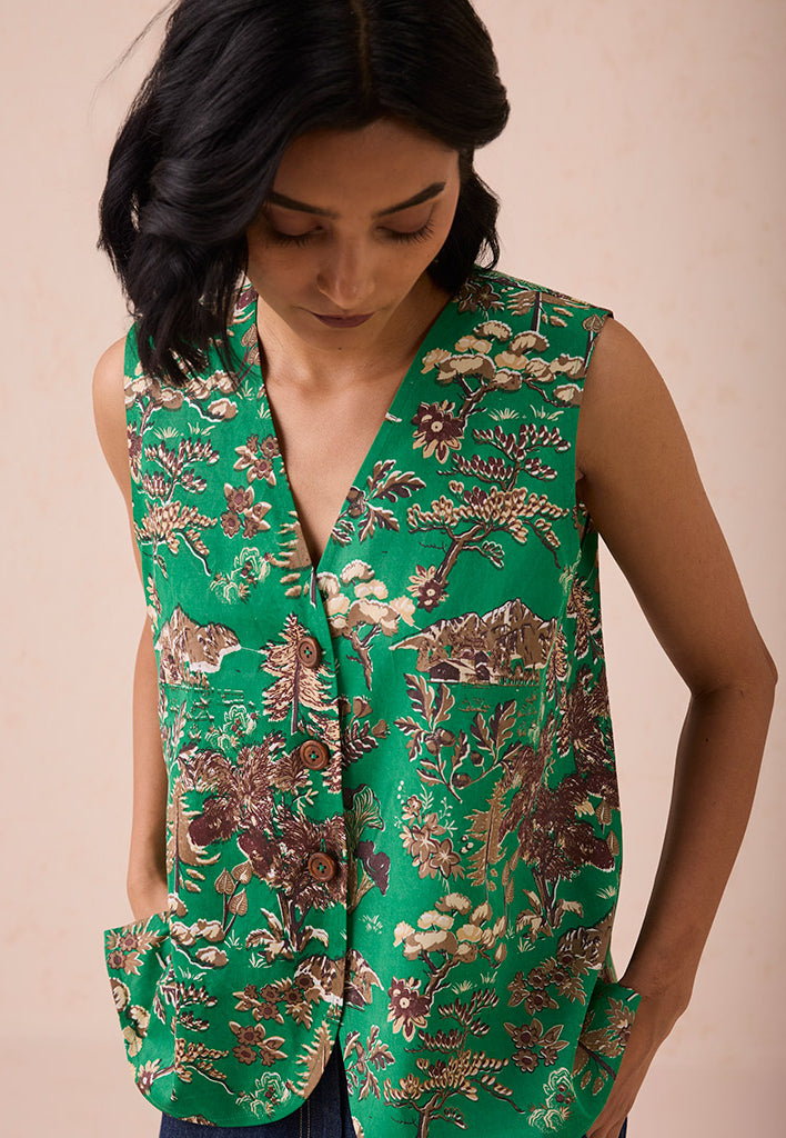 The Emerald Beginnings Waistcoat JACKETS SUI
