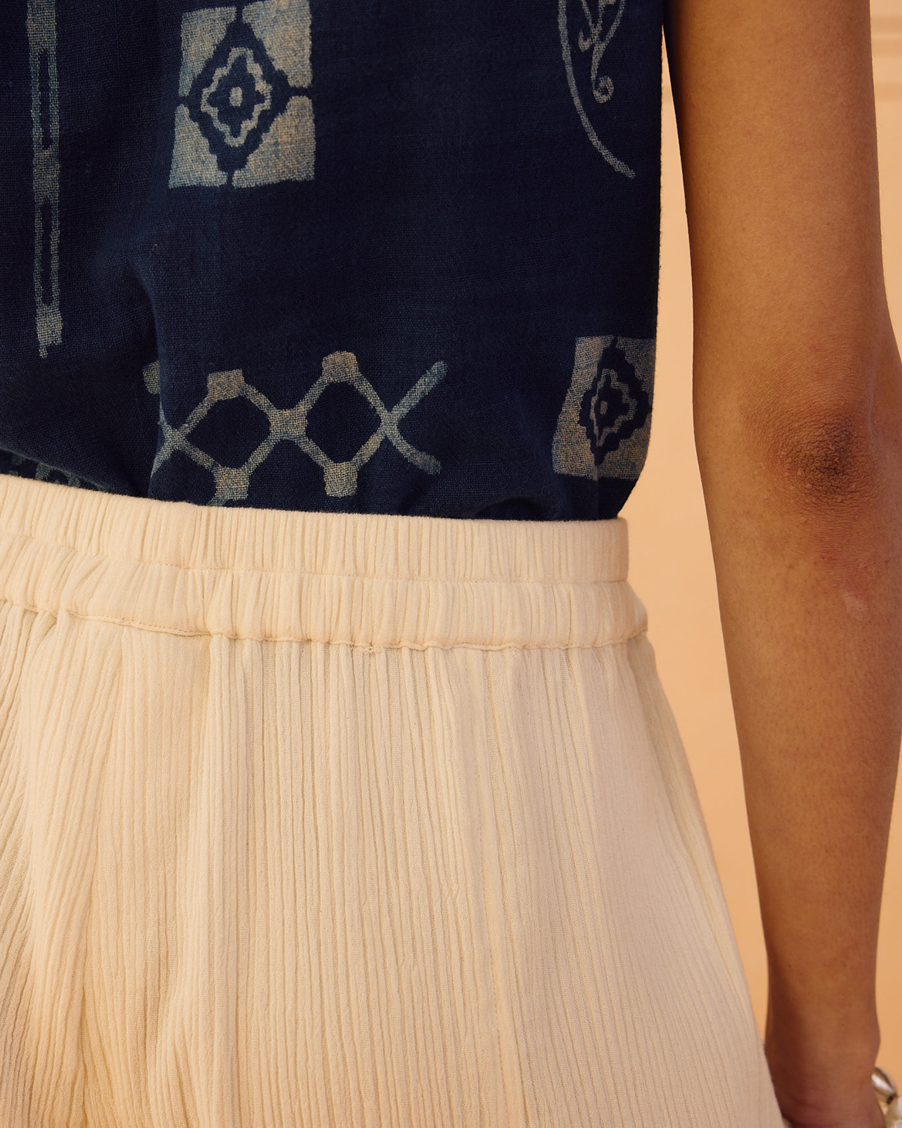 The Frame Organic Cotton Barrel Trousers BOTTOMS SUI
