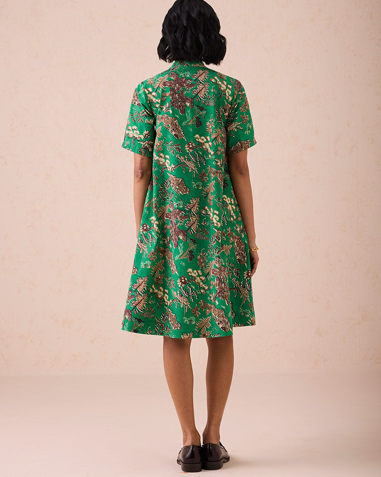The Harmony Mandarin Collar Dress DRESSES SUI