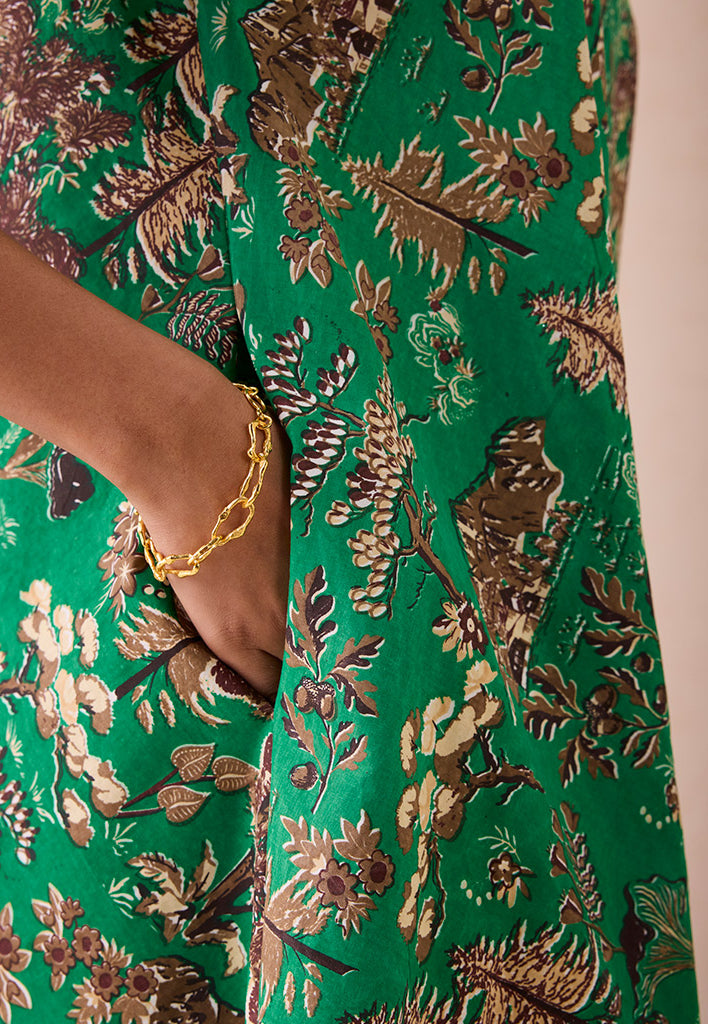 The Harmony Mandarin Collar Dress DRESSES SUI