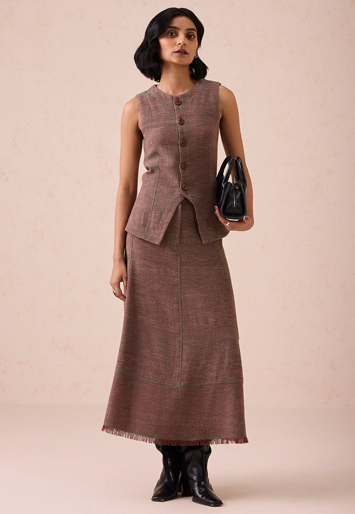 The Hazel Sun Midi Skirt BOTTOMS SUI