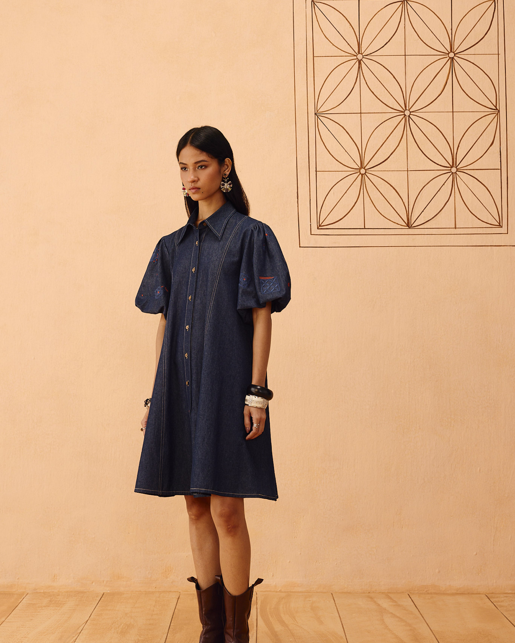 The Keepsake Sustainable Denim Dress DRESSES SUI