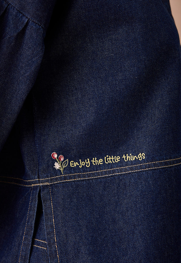 The Little Things Denim Blouse TOPS SUI