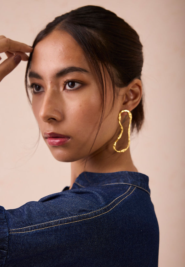 The Little Things Denim Blouse TOPS SUI