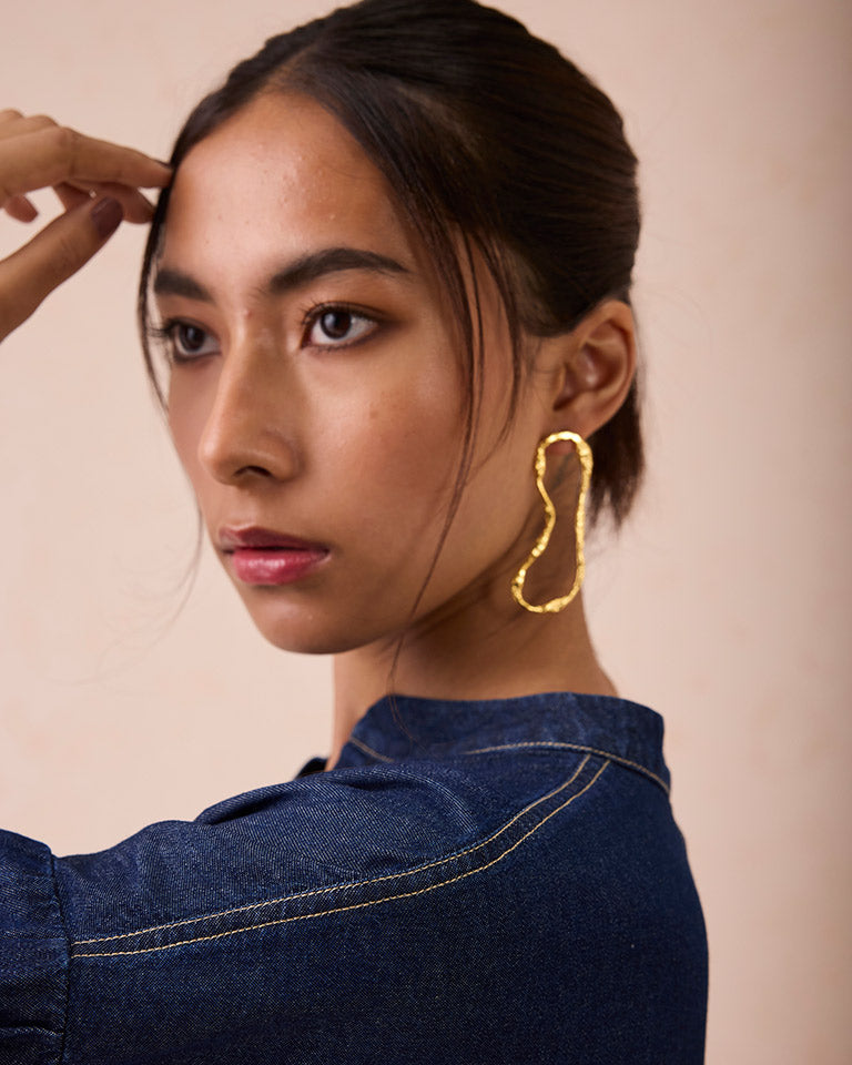 The Little Things Denim Blouse TOPS SUI