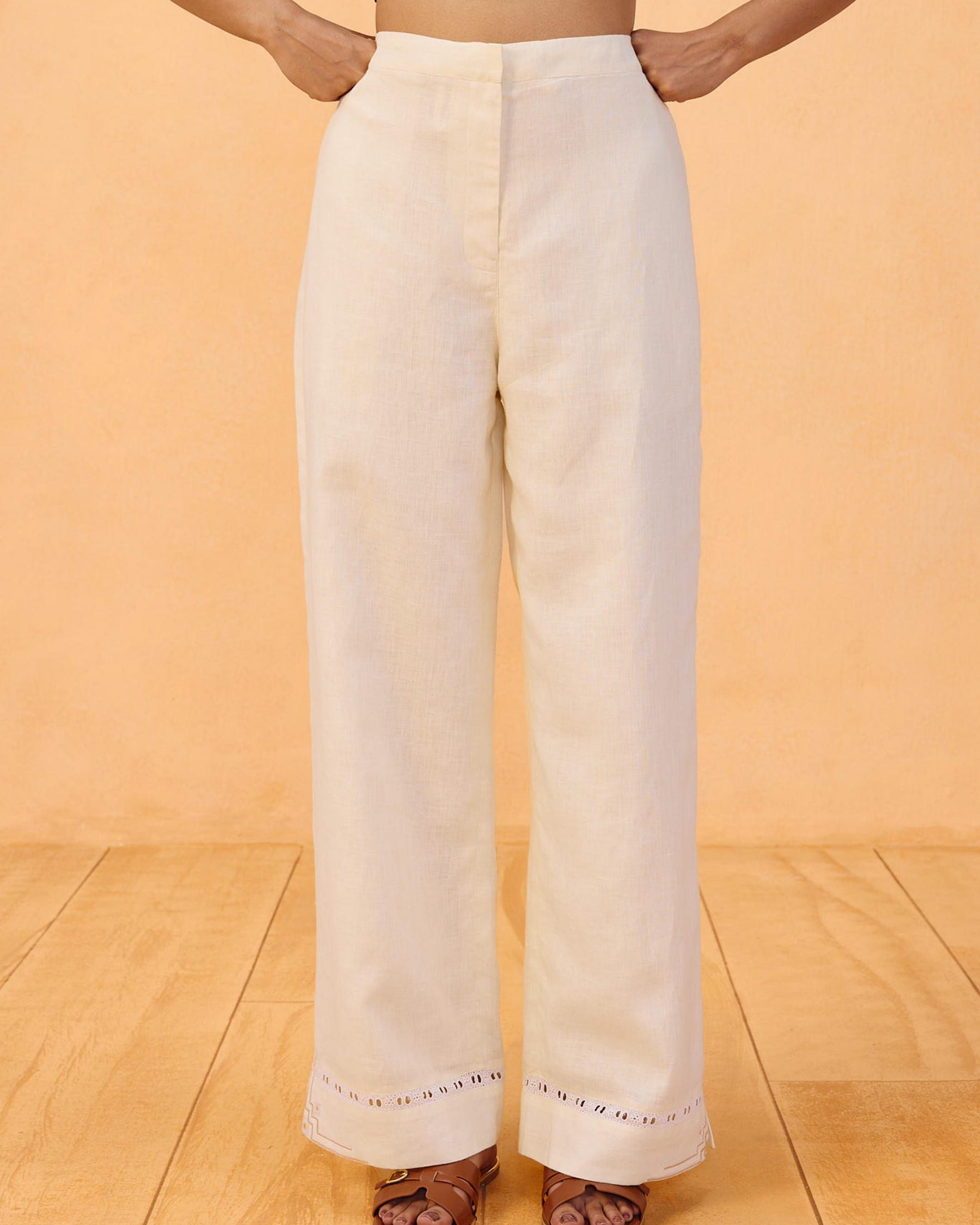 The Neev Linen Trousers BOTTOMS SUI