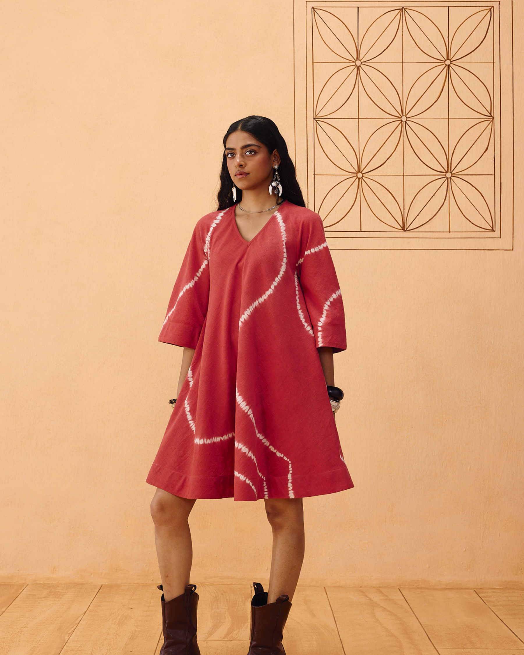 The Path Tie Dye Kala Cotton Dress DRESSES SUI