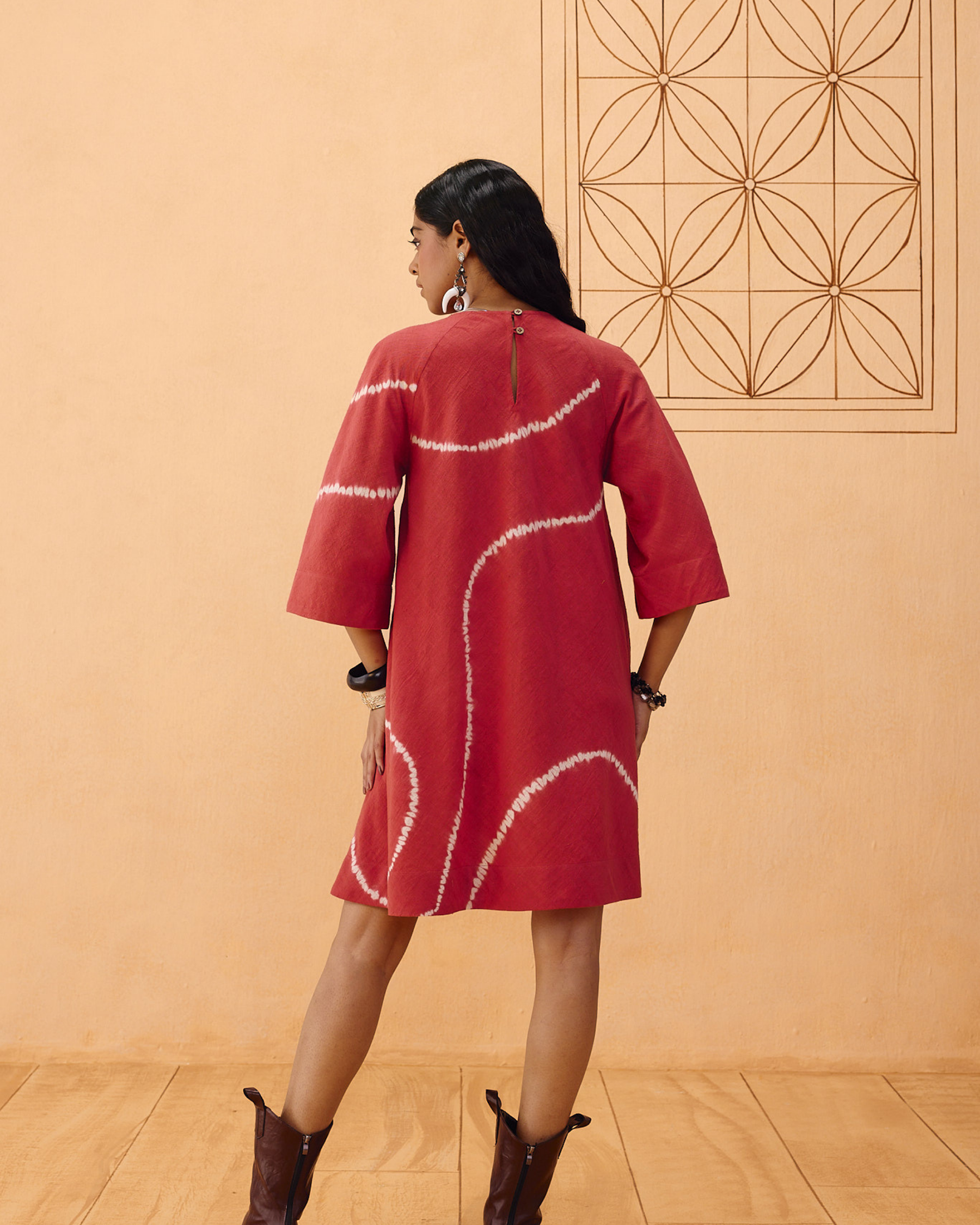 The Path Tie Dye Kala Cotton Dress DRESSES SUI