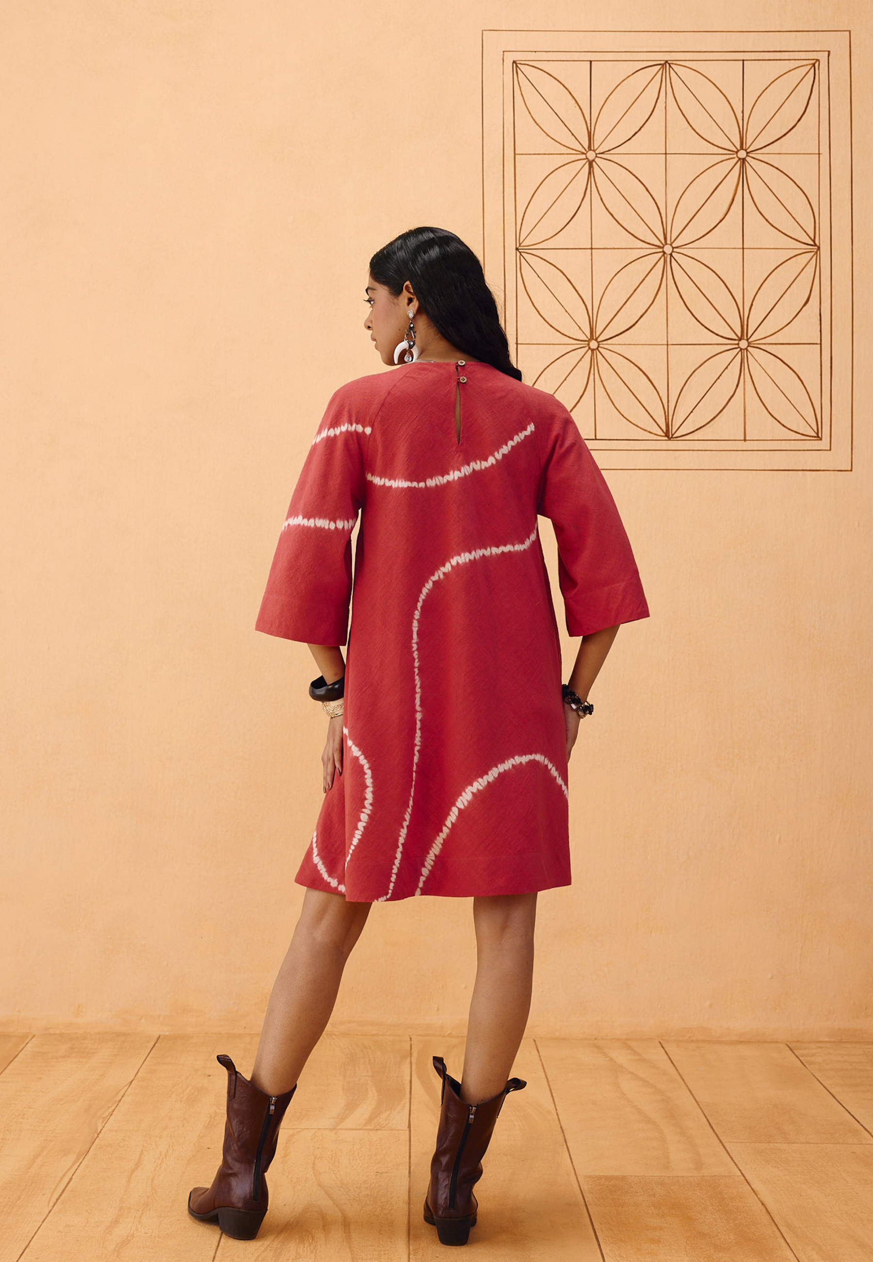 The Path Tie Dye Kala Cotton Dress DRESSES SUI