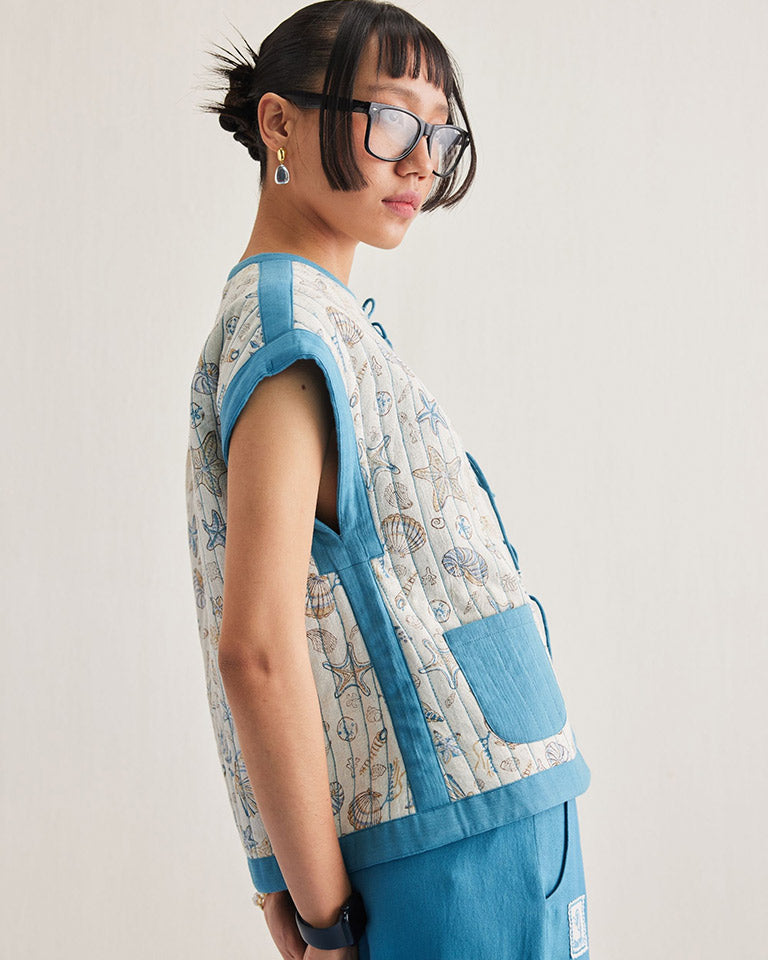 The Tidal Reversible Vest JACKETS SUI