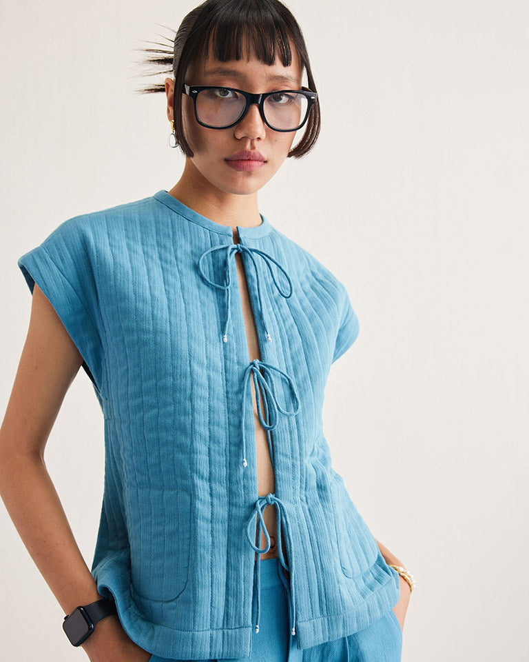 The Tidal Reversible Vest JACKETS SUI