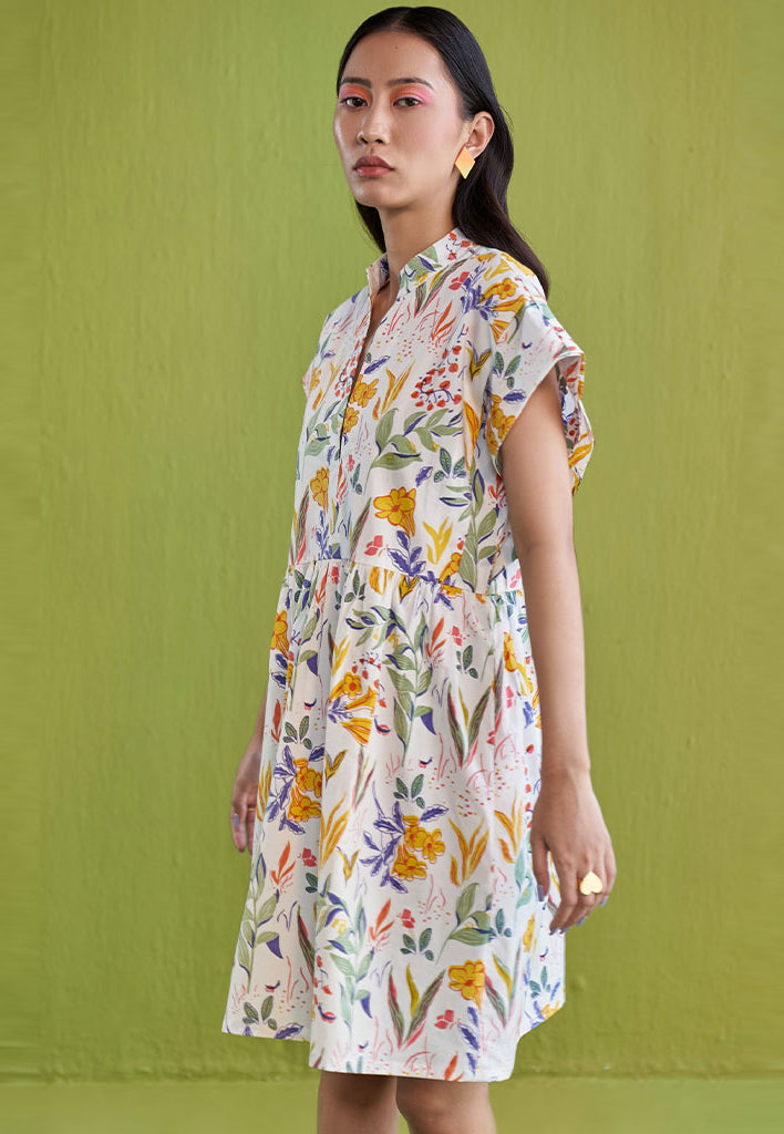 Tropical Garden Dress DRESSES SUI