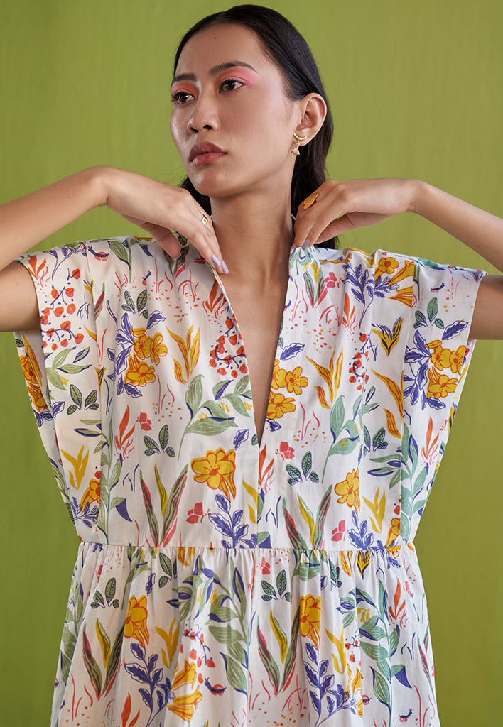 Tropical Garden Dress DRESSES SUI