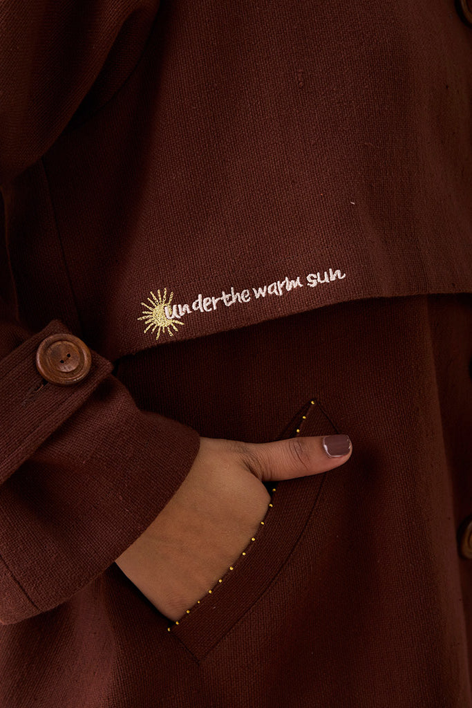 Under The Sun Trench Jacket JACKETS SUI