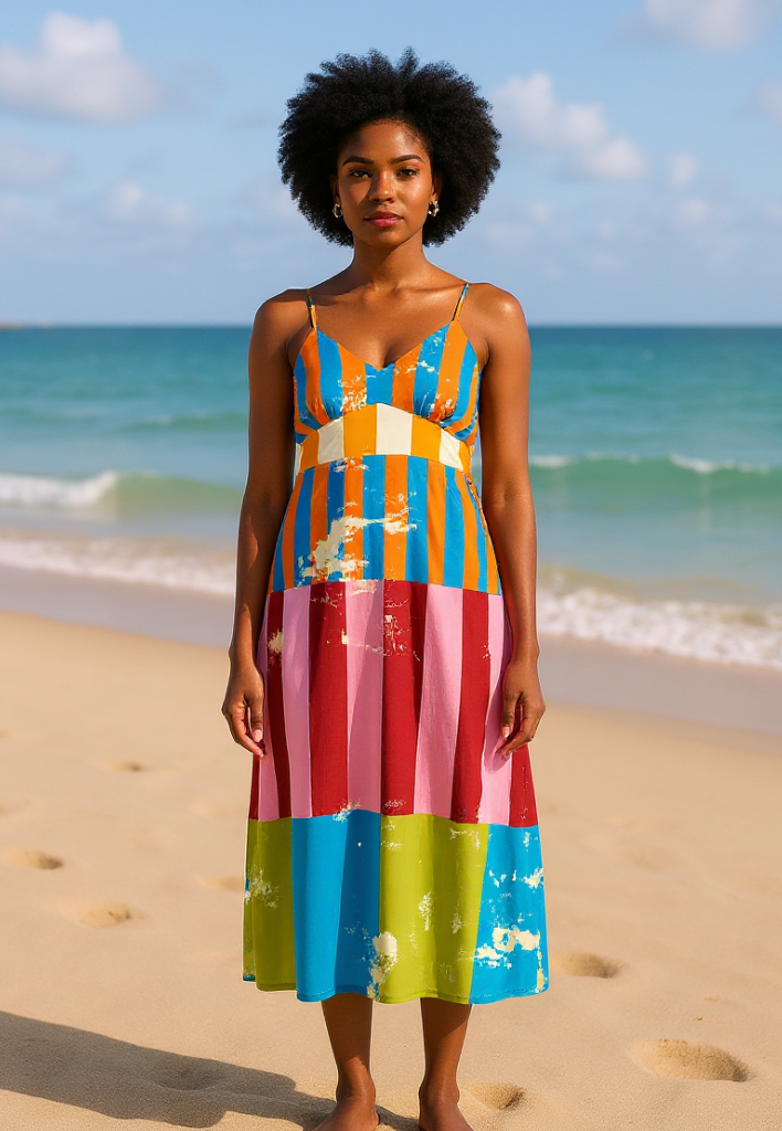 Long Beach Strappy Dress DRESSES IKKIVI