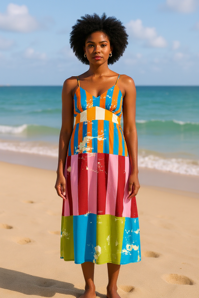 Long Beach Strappy Dress DRESSES IKKIVI