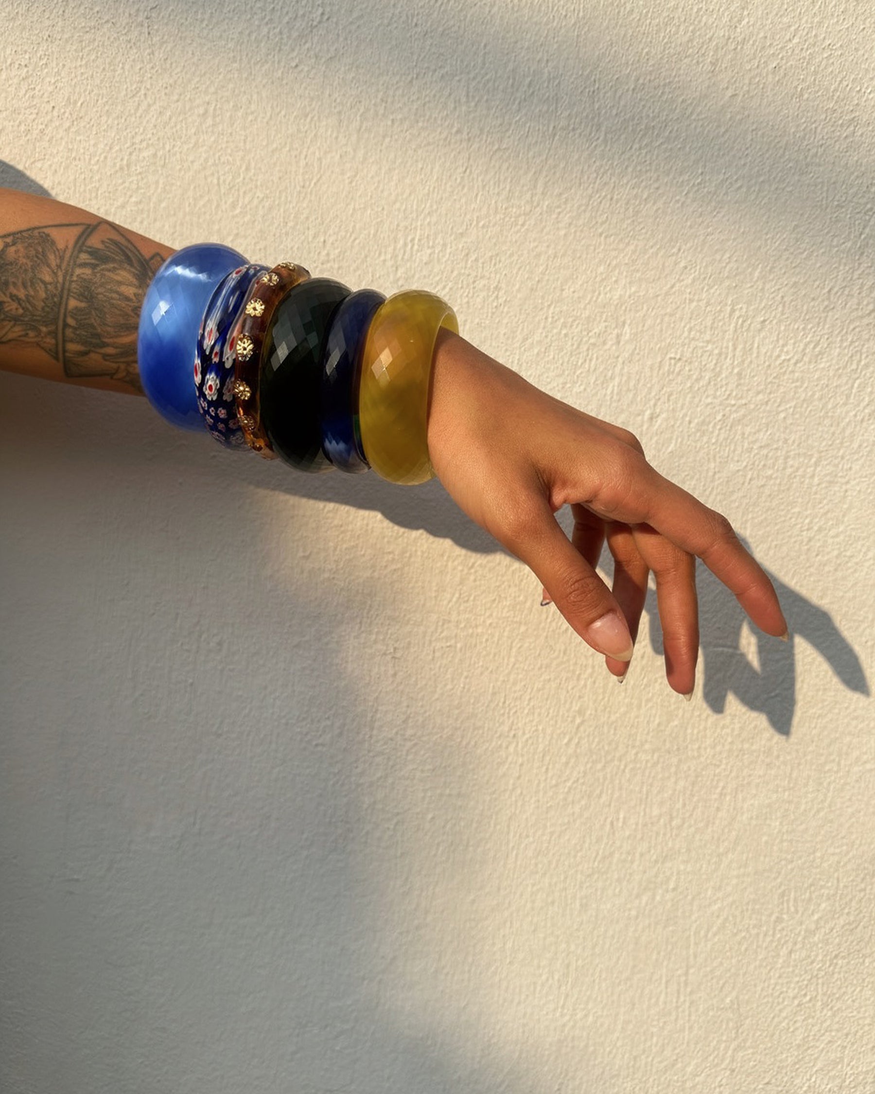 Honey Yellow & Gold Bangle ACCESSORIES IKKIVI