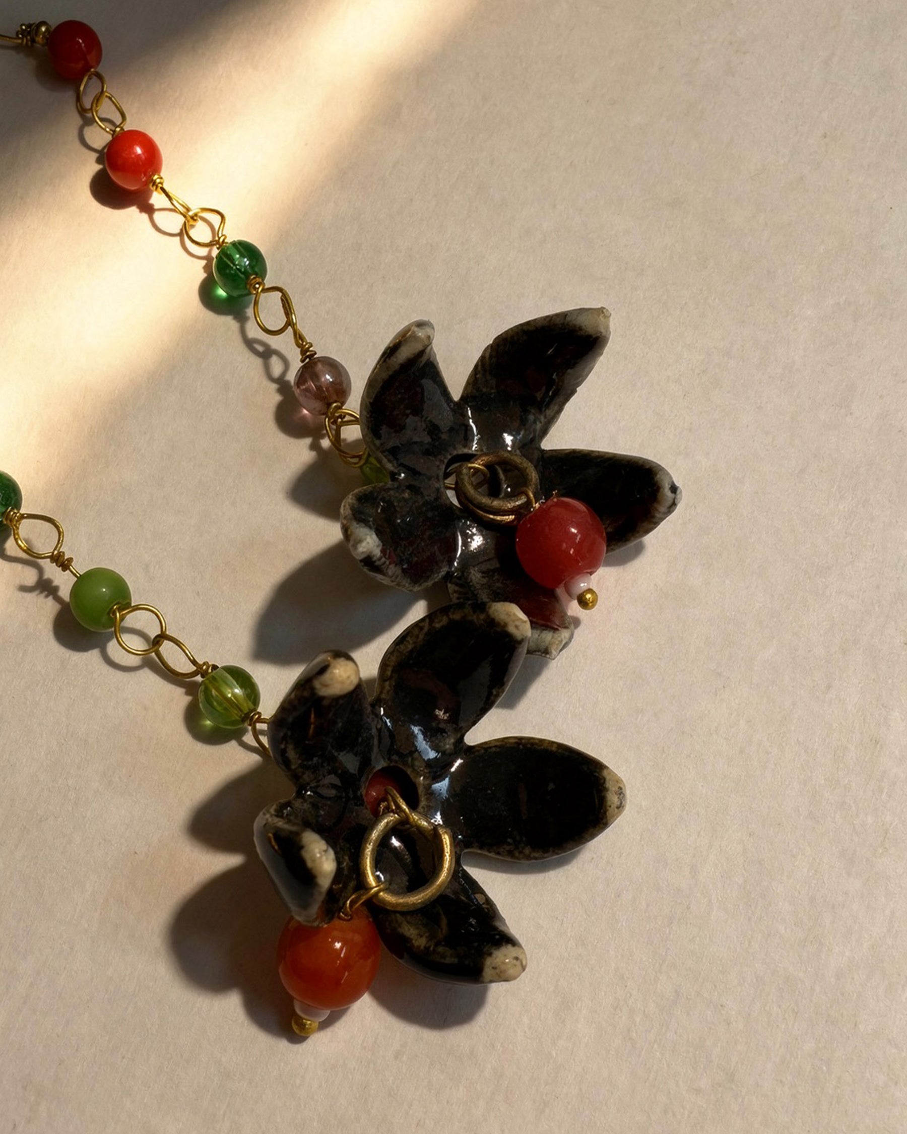 Bell Flower Dangler Earrings ACCESSORIES IKKIVI