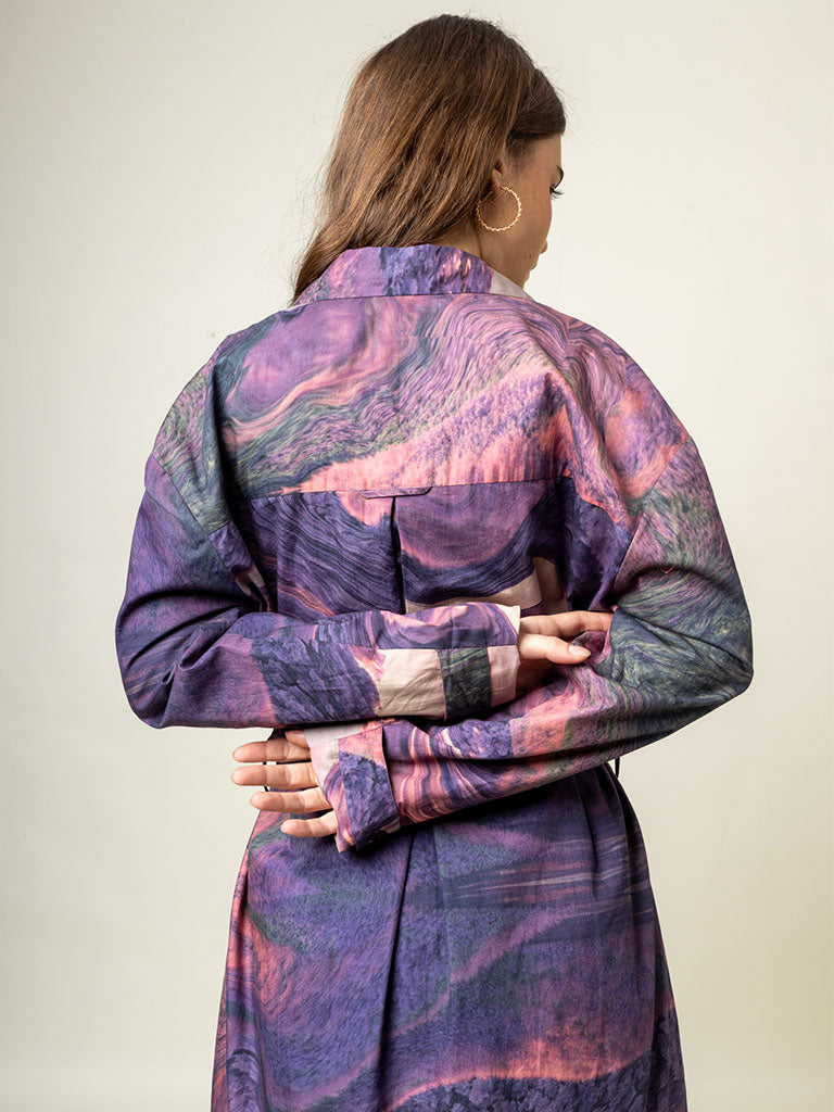 Amelia Printed Trench JACKETS Doodlage