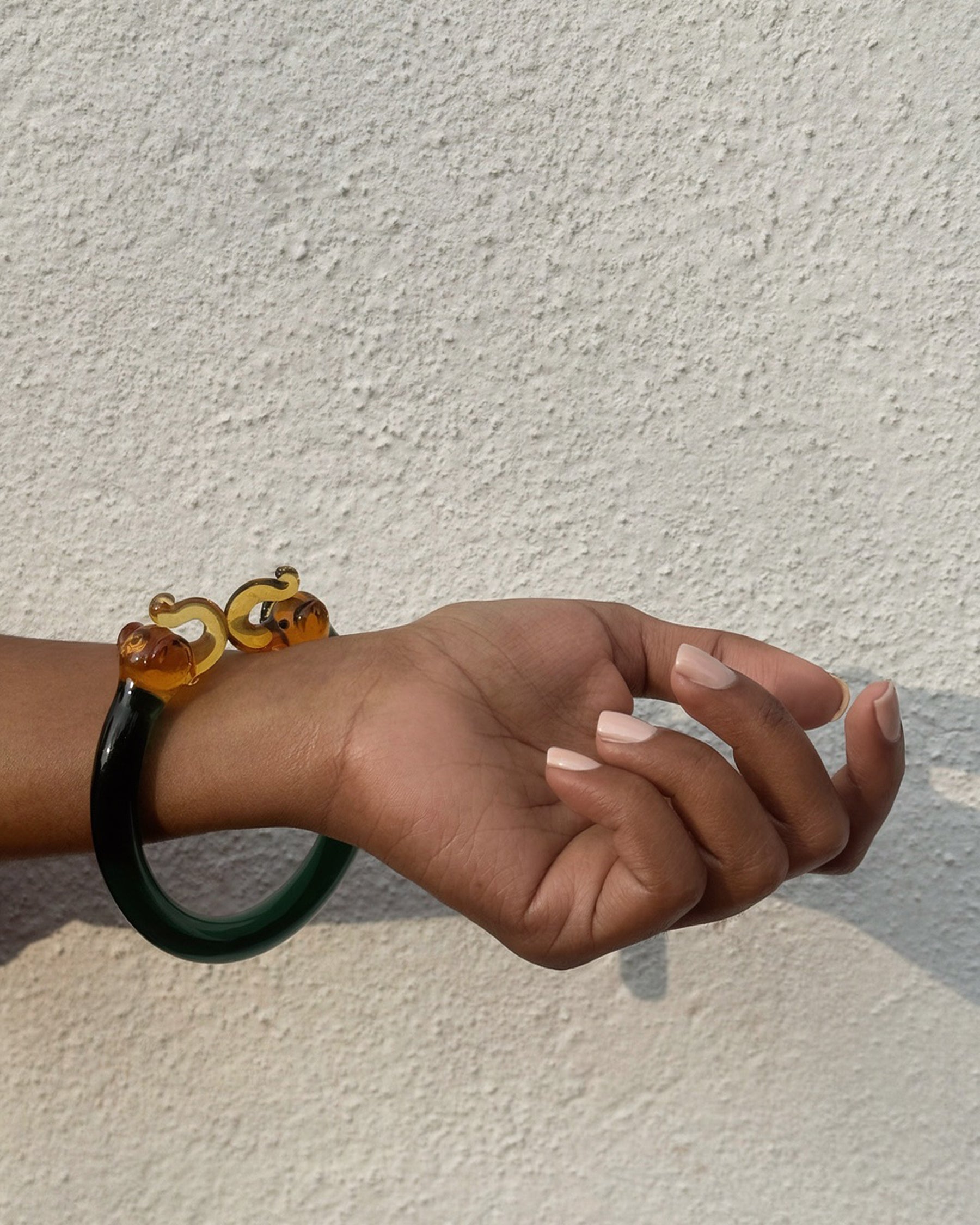 Elephant Kada Glass Bangle ACCESSORIES IKKIVI