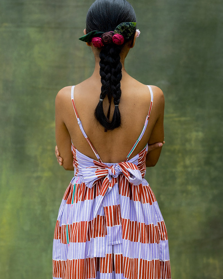 Mary Striped Dress DRESSES Doodlage