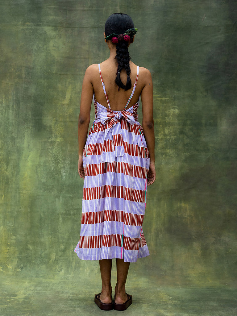 Mary Striped Dress DRESSES Doodlage