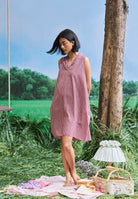 Gaul School Grid Dress DRESSES IKKIVI