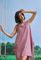 Gaul School Grid Dress DRESSES IKKIVI