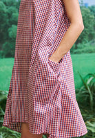 Gaul School Grid Dress DRESSES IKKIVI