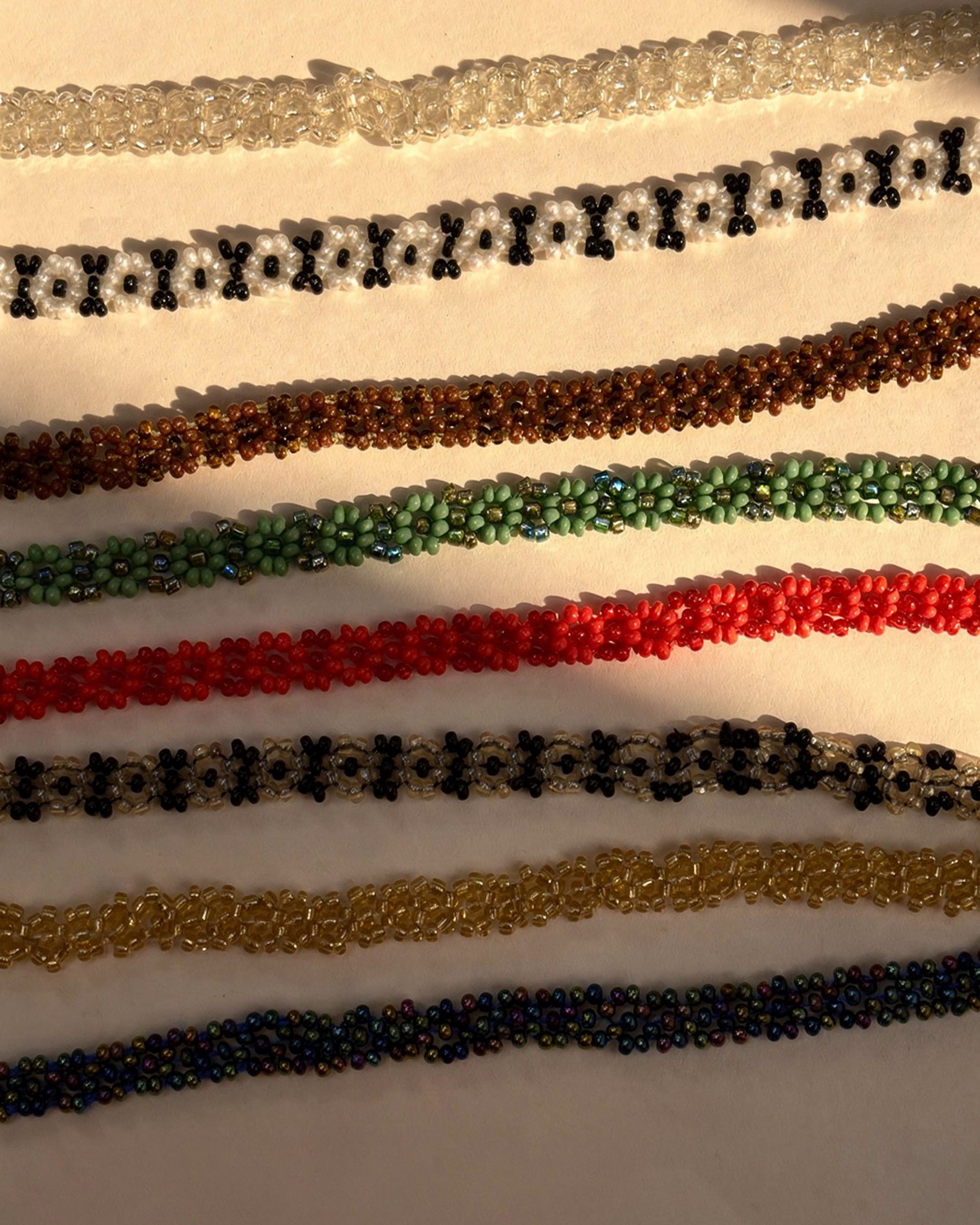 Red Beaded Sunglass Chain ACCESSORIES IKKIVI