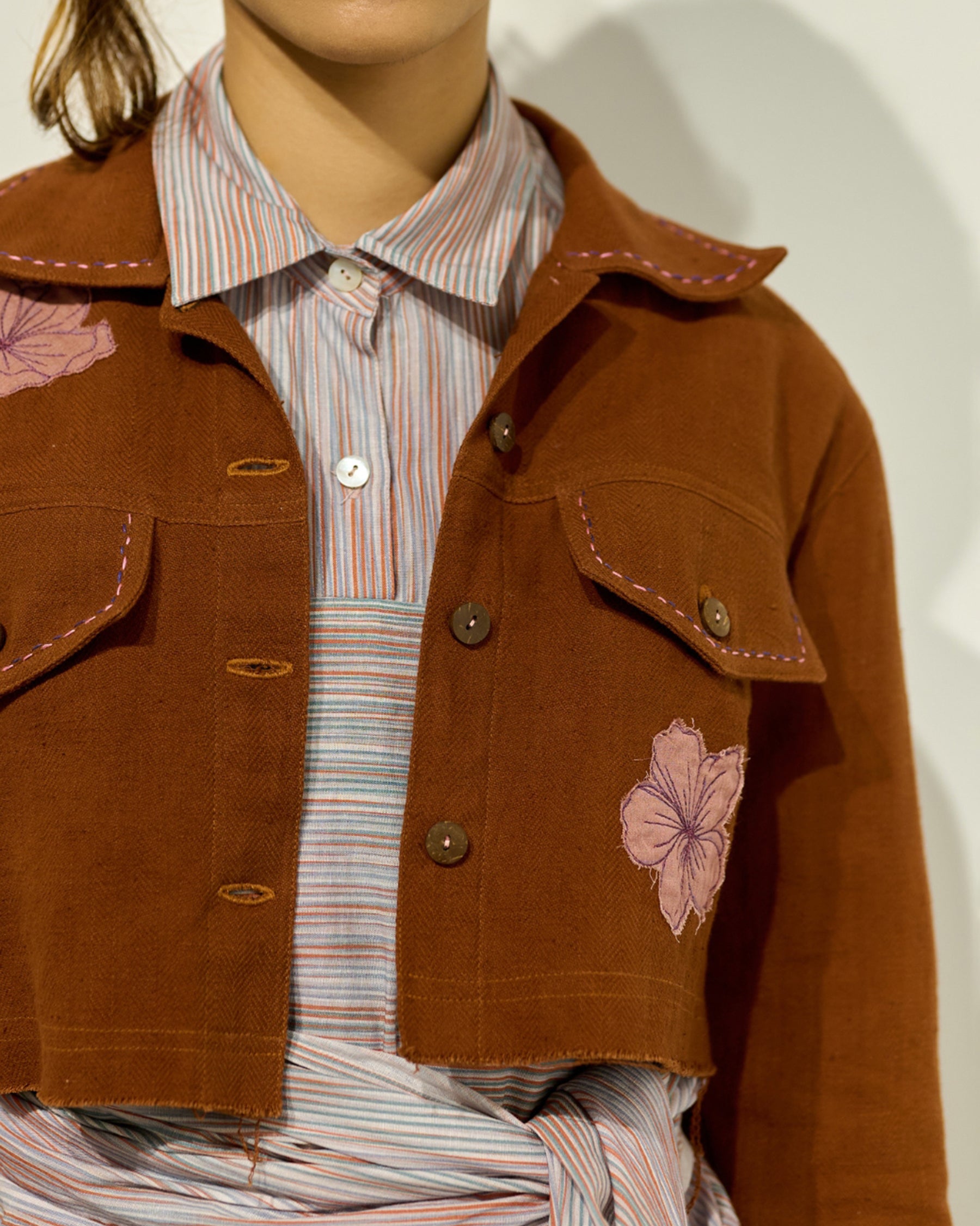 Austin Embroidered Shirt TOPS Doodlage