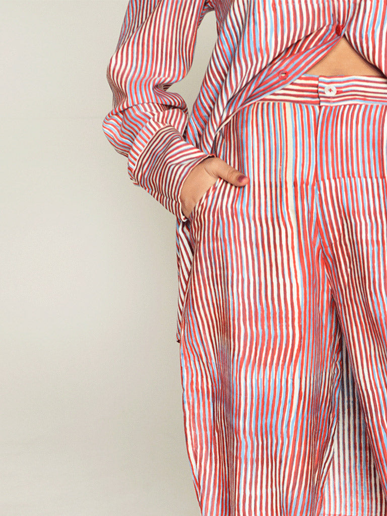 Plosky Cloud Shirt & Culottes Co-ord Set SETS Rias Jaipur