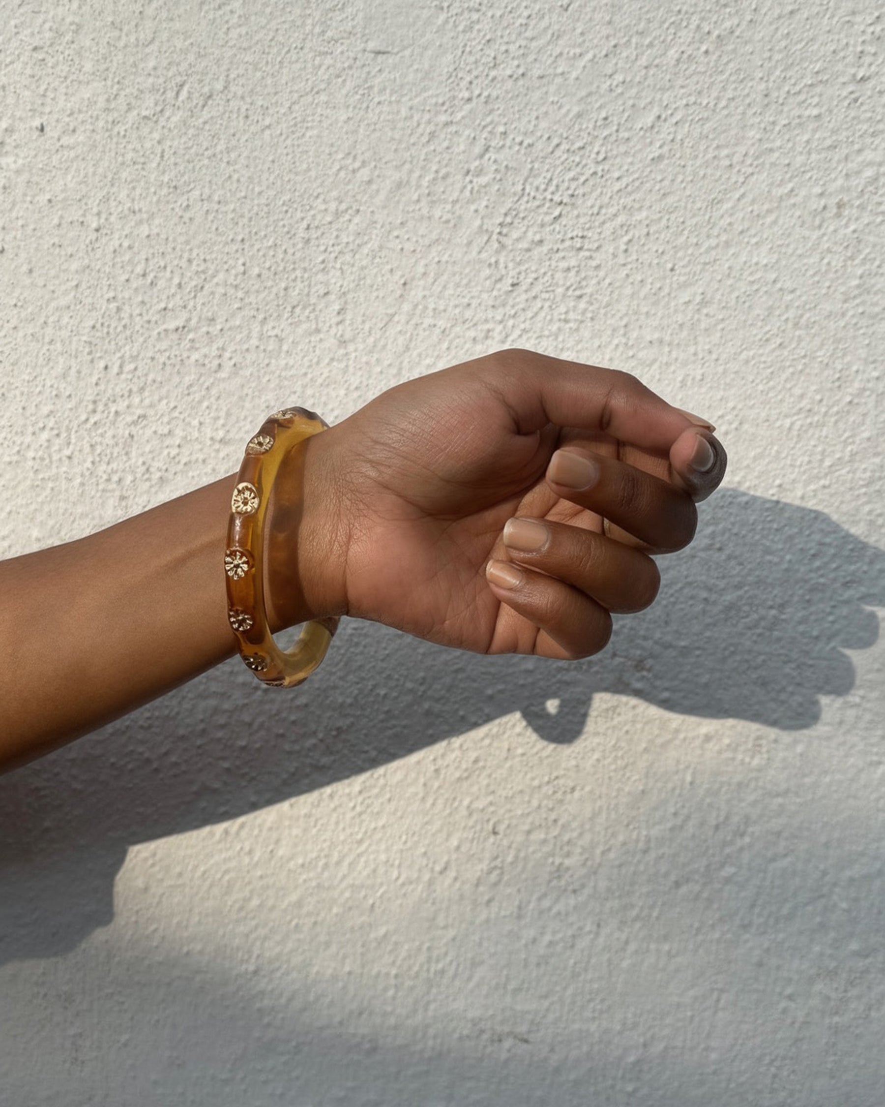 Honey Yellow & Gold Bangle ACCESSORIES IKKIVI