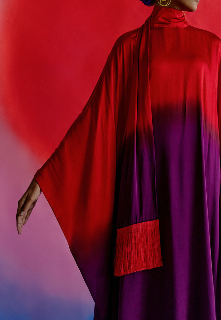 Leheriya Round Collar Dress DRESSES IKKIVI