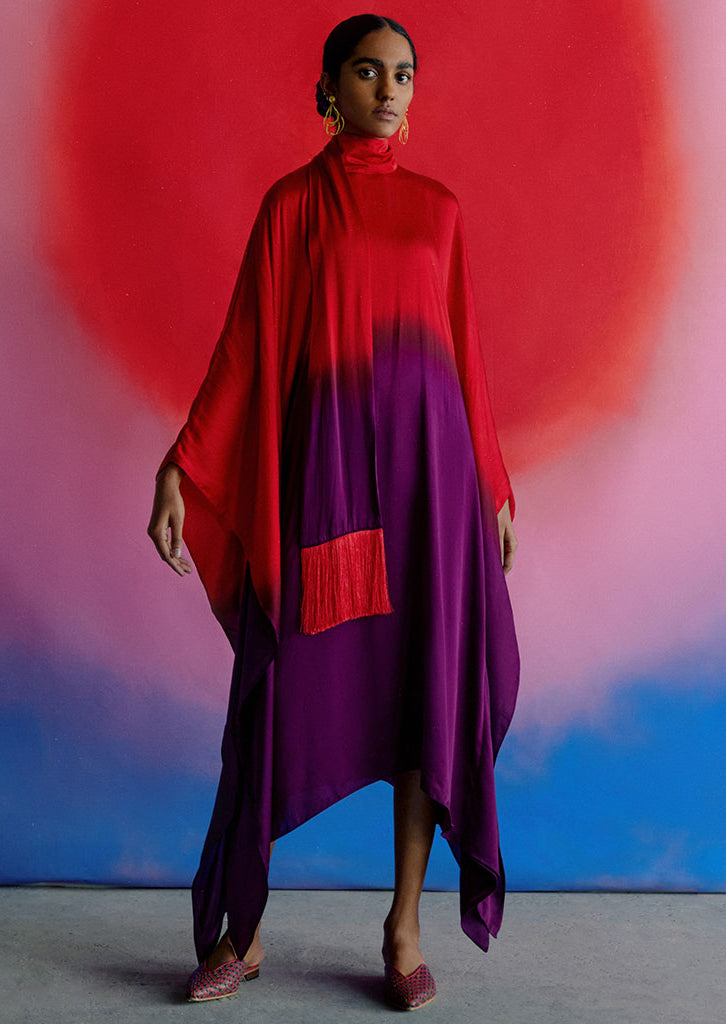 Leheriya Round Collar Dress DRESSES IKKIVI