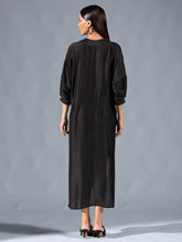 Load image into Gallery viewer, Raven Asymmetric Draped Dress DRESSES Auruhfy   
