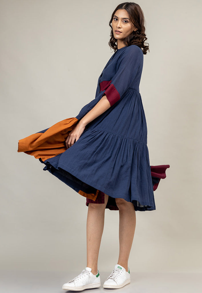 Seville Panelled Dress DRESSES Doodlage