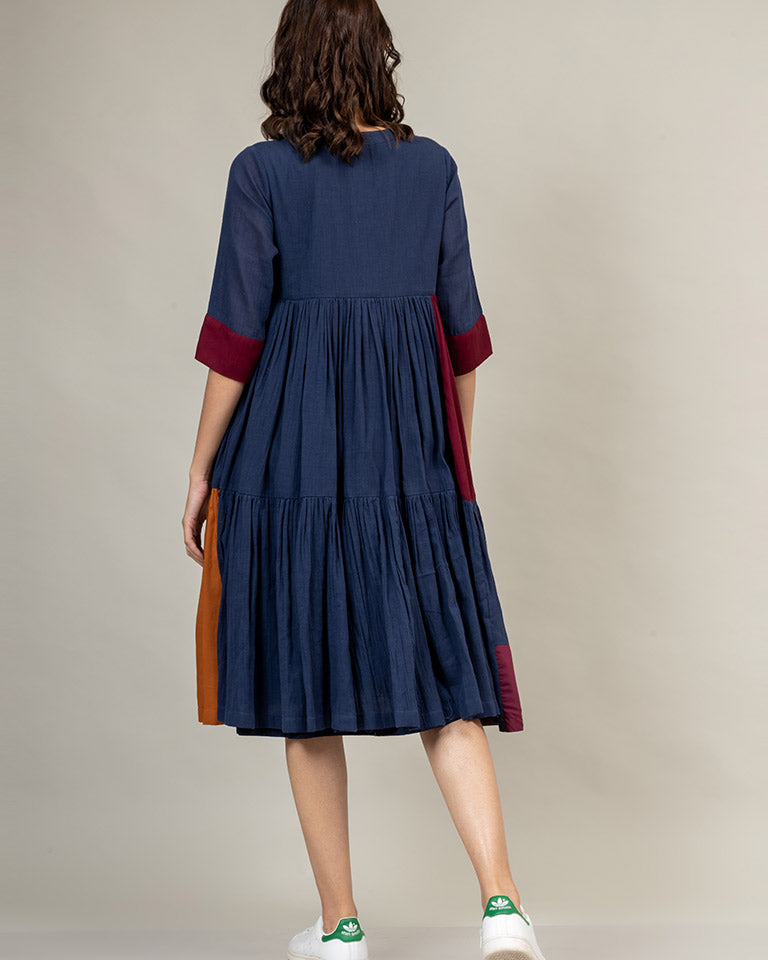 Seville Panelled Dress DRESSES Doodlage