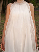 Load image into Gallery viewer, Elizabeth Sheer Pleated Dress DRESSES Ahmev   
